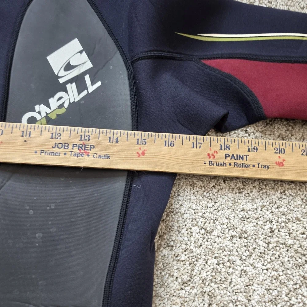 O'Neill Wetsuit Mens S Black Hammer 3/2 Chest Zip‎ Lined Neoprene Surfing